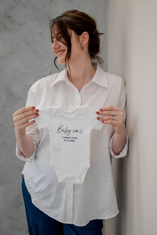 Personalised Baby Vest - Pregnancy Announcement
